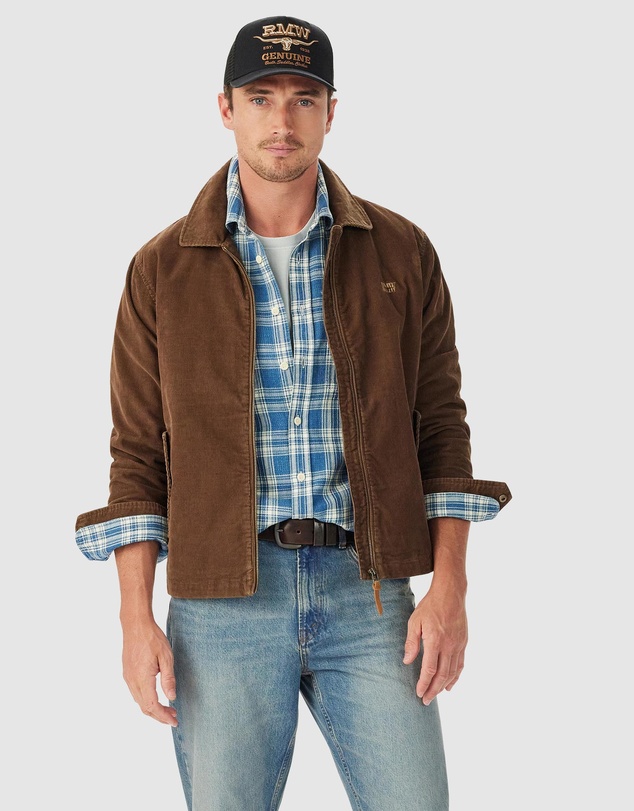 R.M.Williams - Munro Cord Harrington Jacket