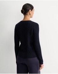 Sportscraft - Merino Wool Baby Cable Sweater
