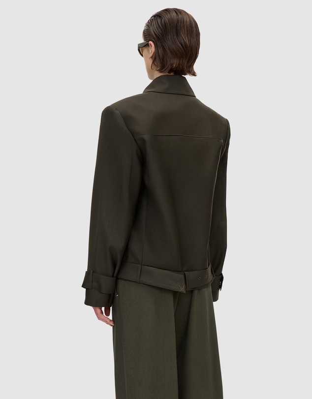 CAMILLA AND MARC - Tari Strong Shoulder Short Trench Coat