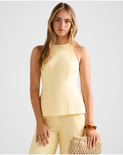 Forever New - Liliana Linen Top