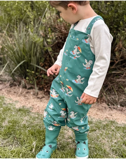 Purebaby - Waterproof Overalls -Kids-Babies
