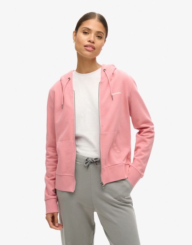 Superdry - Plain Zip Hoodie