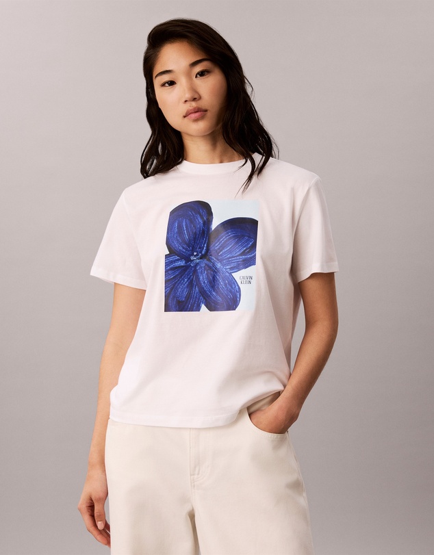 Calvin Klein Jeans - Floral Graphic Logo Tee
