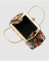 Olga Berg - Audrey Sequin Top Handle
