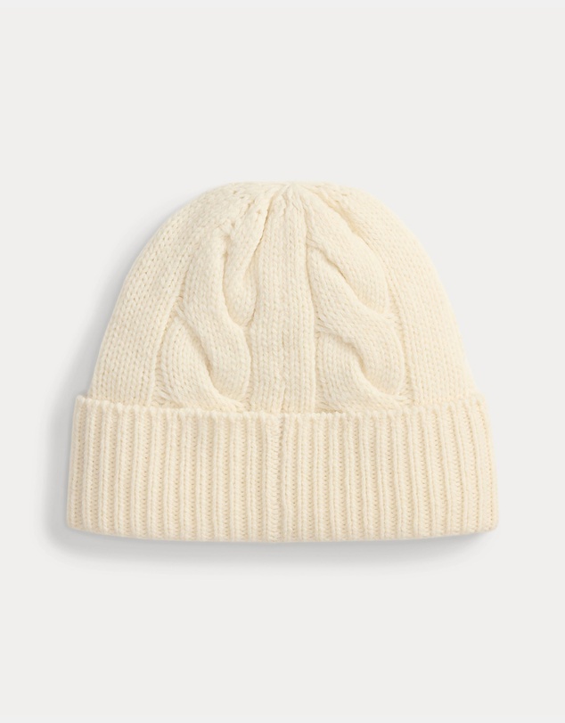 Polo Ralph Lauren - Polo Bear Cable Wool-Blend Beanie