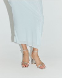 Verali - Strawberry Block Heel Sandals