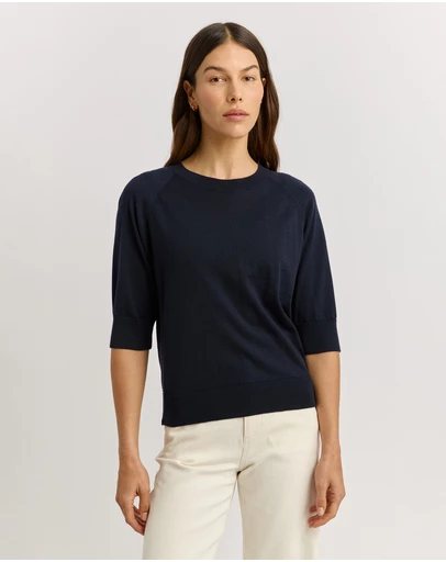 Toorallie - Extrafine Raglan Sleeve Top