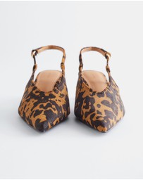 & Other Stories - Classic Leather Slingback Pumps