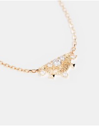 By Charlotte - Lotus Rain Necklace