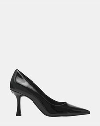 Steve Madden - Can-Do Black Patent Heels