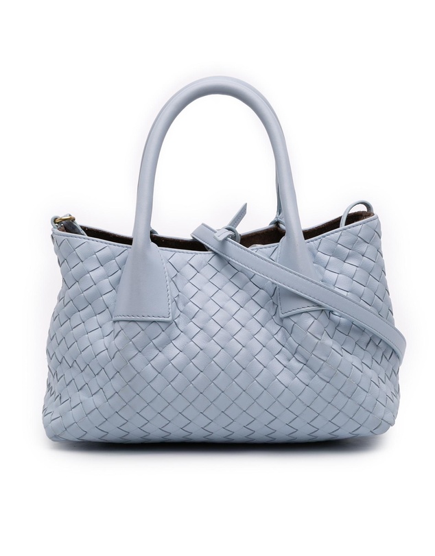 Pre-Loved by Azura Reborn - Pre-Loved Small Calfskin Intrecciato Pinacoteca Tote