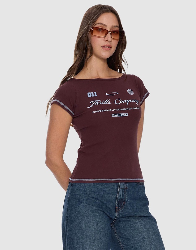 Thrills - Game Day Boat Neck Tee