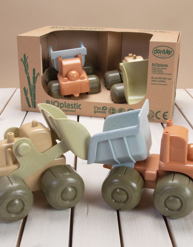 Dantoy - Dantoy - BIOplastic - Construction Vehicle Set