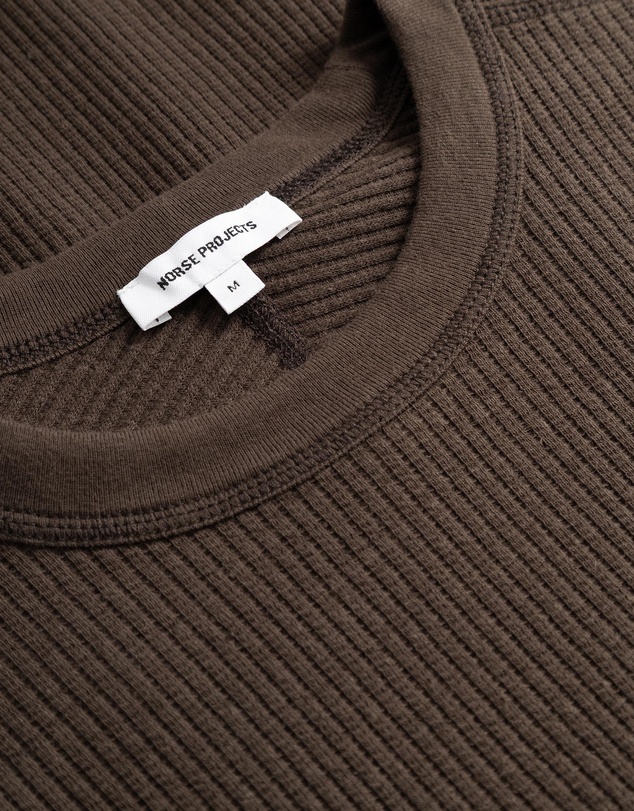 Norse Projects - Stevns Cotton Hemp Military Rib LS T-Shirt