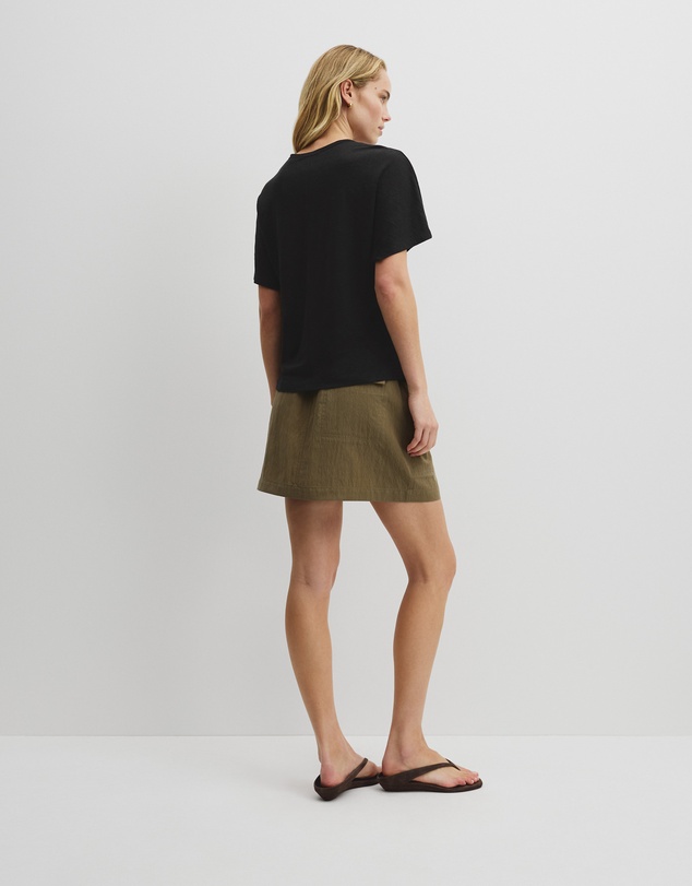 Country Road - Linen Dolman T-shirt
