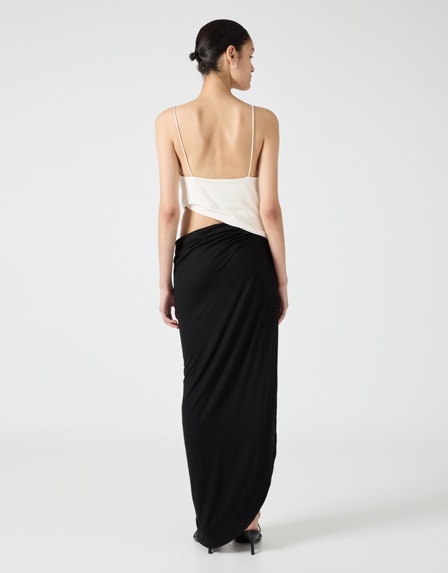 Third Form - Cascade Drape Jersey Dress