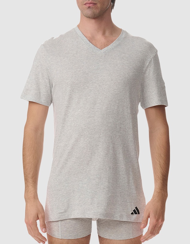 adidas Sportswear - 3 Pack Active Core Cotton V-Neck T-Shirt