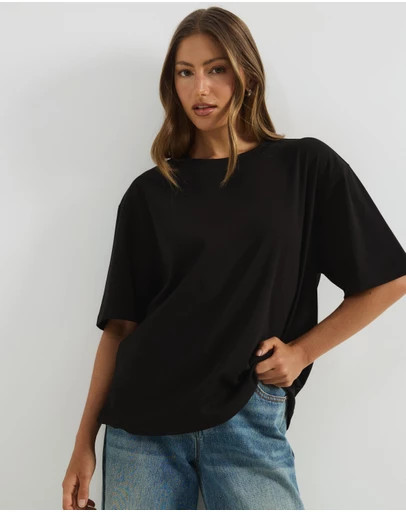 Atmos&Here - Cotton Boyfriend T-Shirt