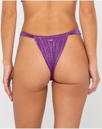 Rusty - Shimmy String Side Brazilian Bikini Bottom