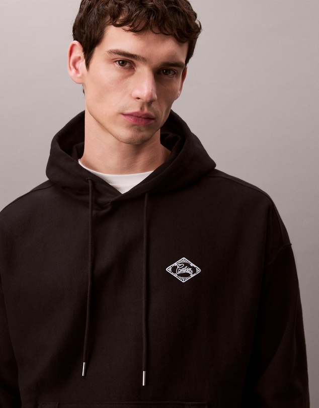 Calvin Klein Jeans - Fleece Logo Graphic Hoodie