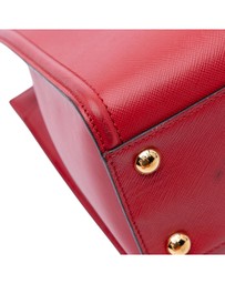 Pre-Loved by Azura Reborn - Pre-Loved Soft Calf Trimmed Saffiano Convertible Tote