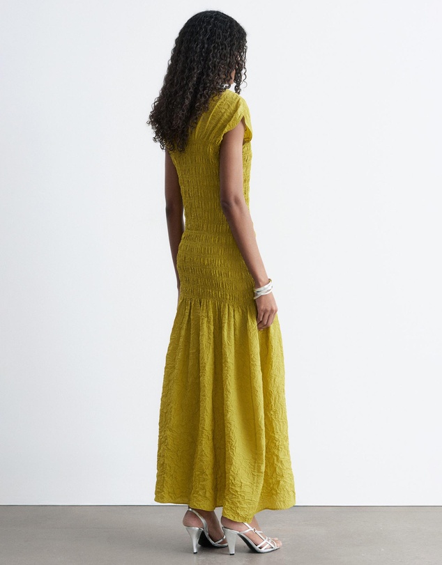 & Other Stories - Smocked Maxi Dress