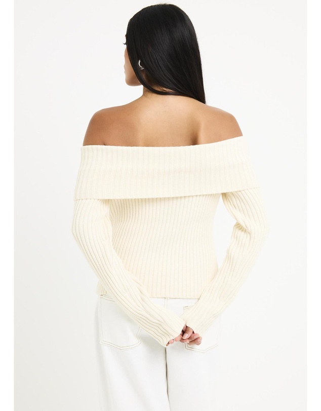 Subtitled - Paloma Zip Off Shoulder Top