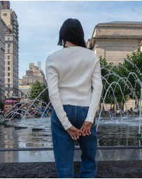 Lydan The Label - Cable Knit Cardigan