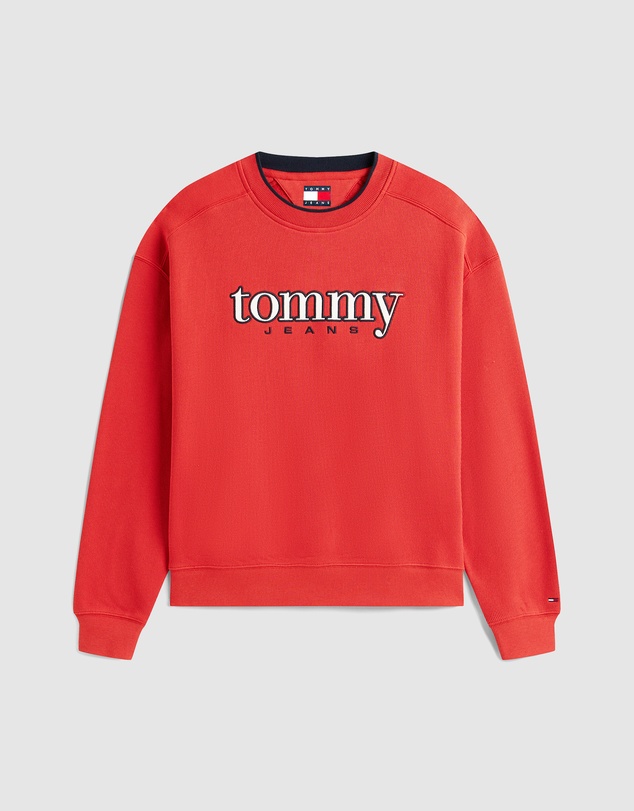 Tommy Jeans - 90s Texture Graphic Crew Sweatshirt