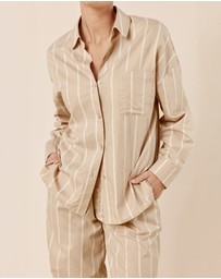 Gingerlilly - Chloe Cotton Striped PJ Set