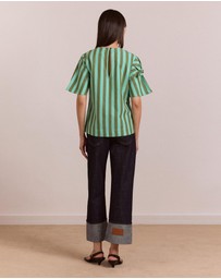 Damson Madder - Estelle T-Shirt Blouse