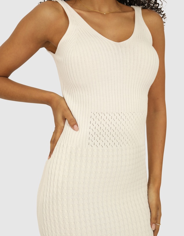 Belle & Bloom - Sweet Nothings Midi Knitted Dress