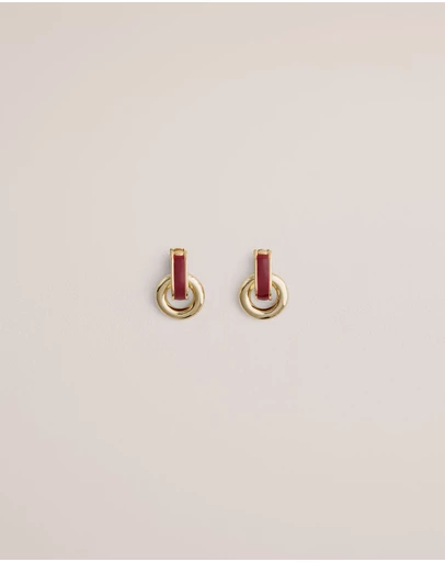Trenery - Marisol Drop Earrings in Russet