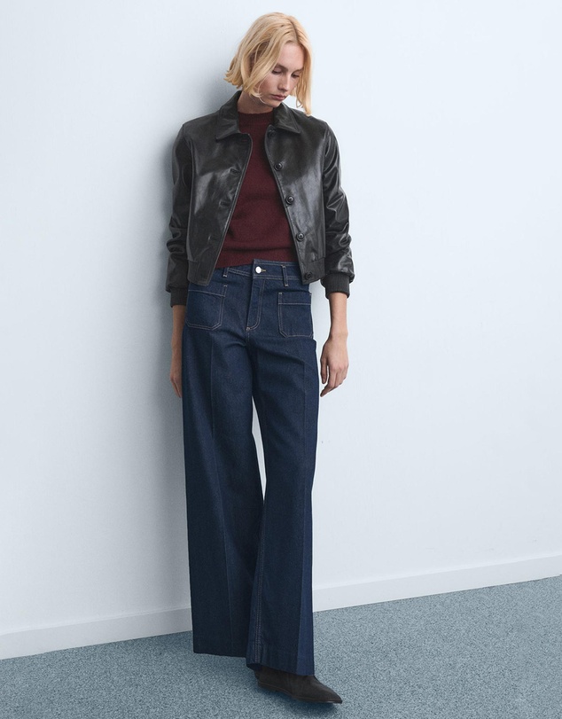 M.N.G - Wide-Leg Jeans With Pockets