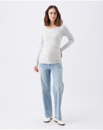 Ripe Maternity - Organic Cotton Nursing Top
