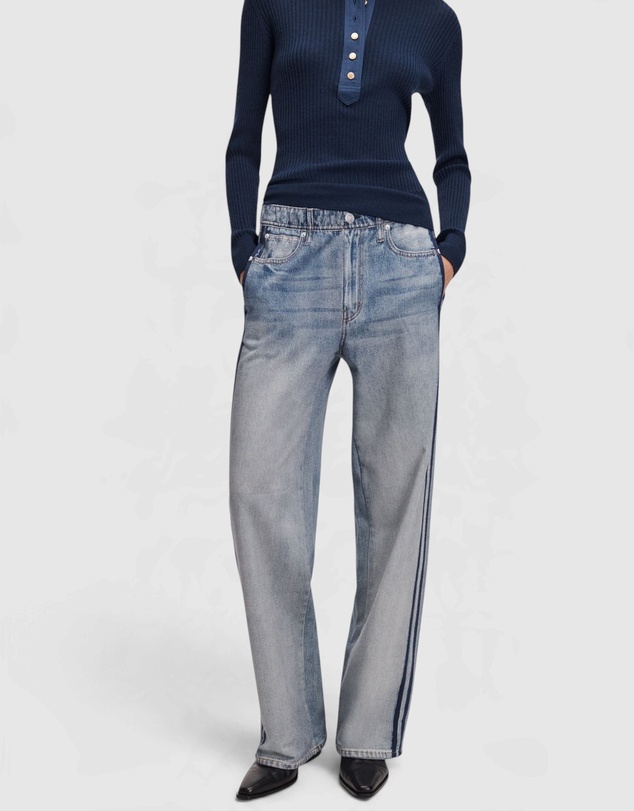 rag & bone - rb Miramar Terry Wide Track Pants