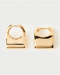 PDPAOLA - Ibiza Medium Hoop Earrings