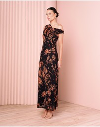 Azzurielle - Verney Off Shoulder Maxi Dress