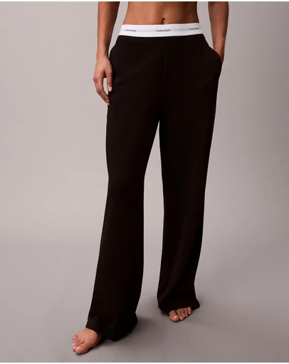 Calvin Klein - Logo Cotton Jersey Pants