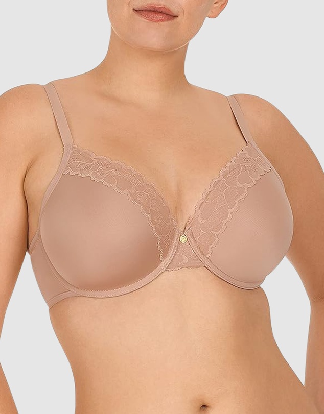 Natori - Refined Wired Contour T-Shirt Bra with Lace