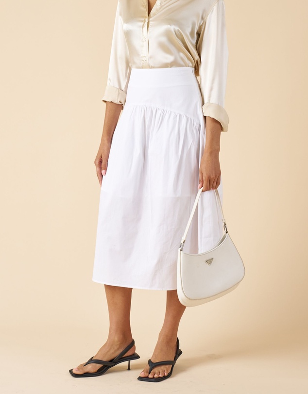 CAMIXA - Mare Cotton Midi Skirt