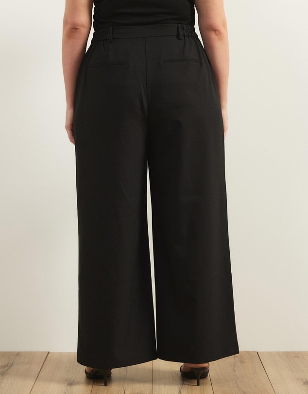 Atmos&Here Curvy - Agnes Pleated Tailored Pants