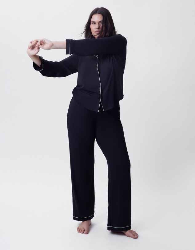 Bras N Things - Emilia Long Pant - Black