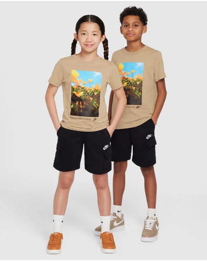 Nike - French Terry Cargo Shorts - Teens