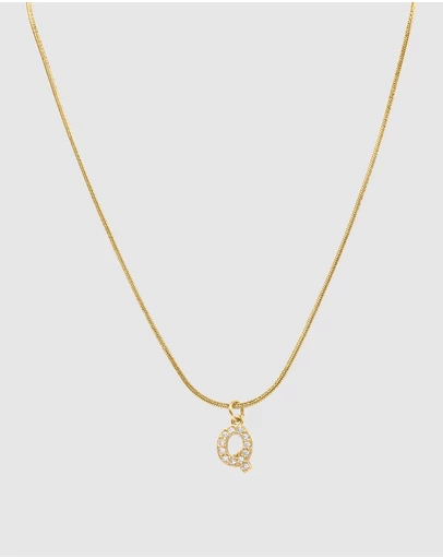 Pastiche - Initial Q Necklace