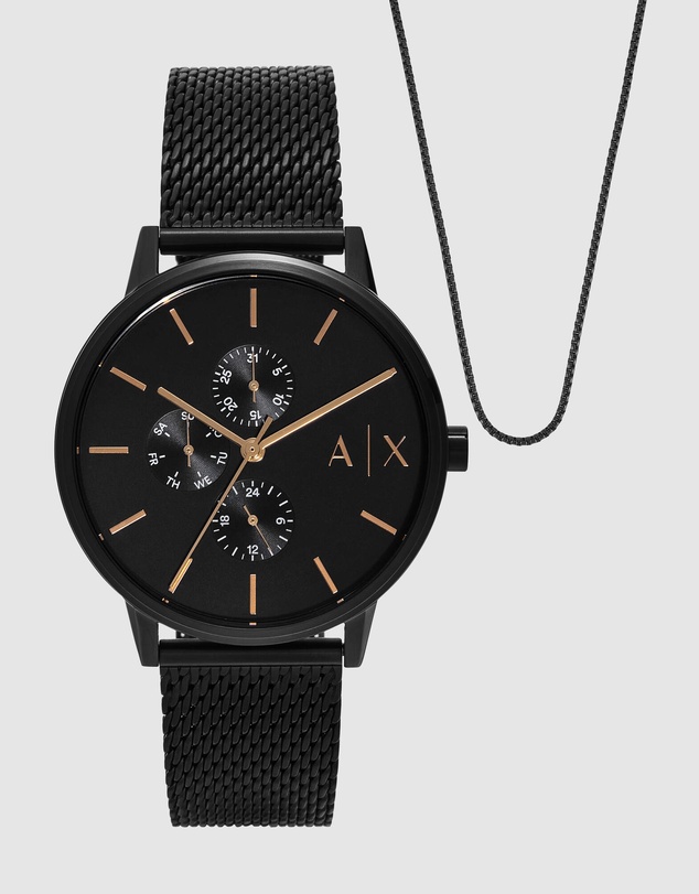 Armani Exchange - Black Chronograph Watch