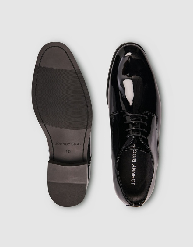 Johnny Bigg - James Wide Patent Dress Shoe