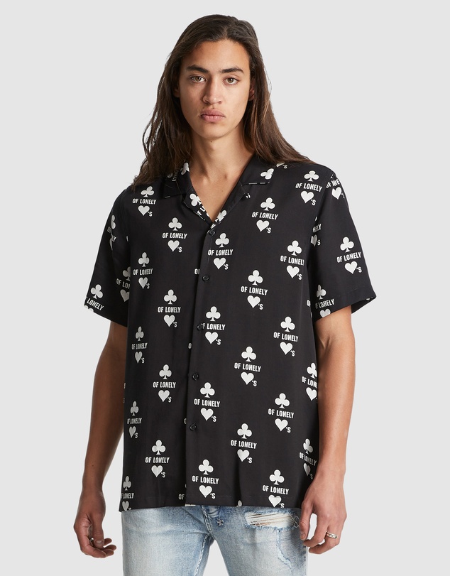 Ksubi - Klub Of Hearts Resort Short Sleeve Shirt