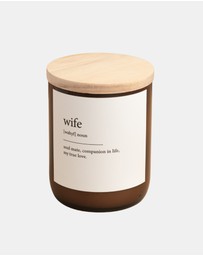 The Commonfolk Collective - Wife ~ Dictionary Meaning Candle