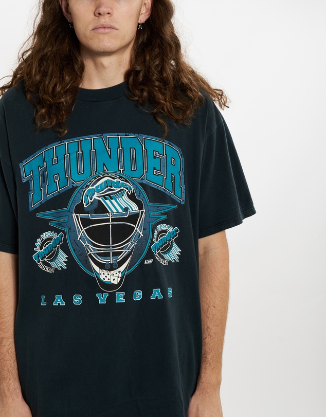 Vintage by The Real Deal - Pre Loved - 90s IHL Las Vegas Thunder Tee